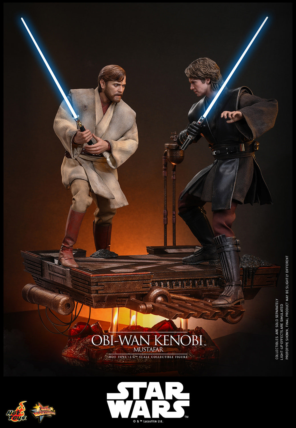 Obi-Wan Kenobi (Mustafar) Sixth Scale Figure (PRE-ORDER)