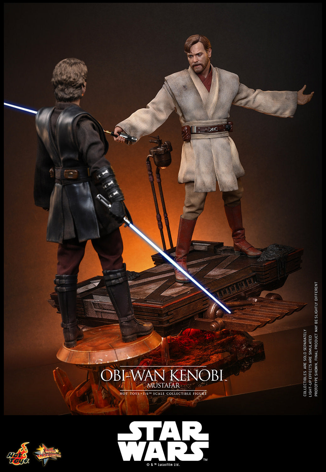 Obi-Wan Kenobi (Mustafar) Sixth Scale Figure (PRE-ORDER)