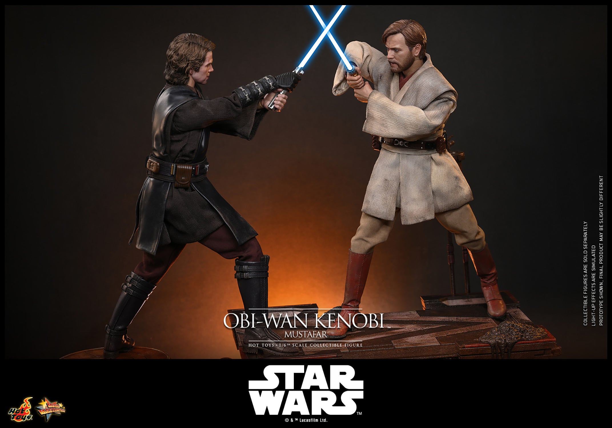 Obi-Wan Kenobi (Mustafar) Sixth Scale Figure (PRE-ORDER)