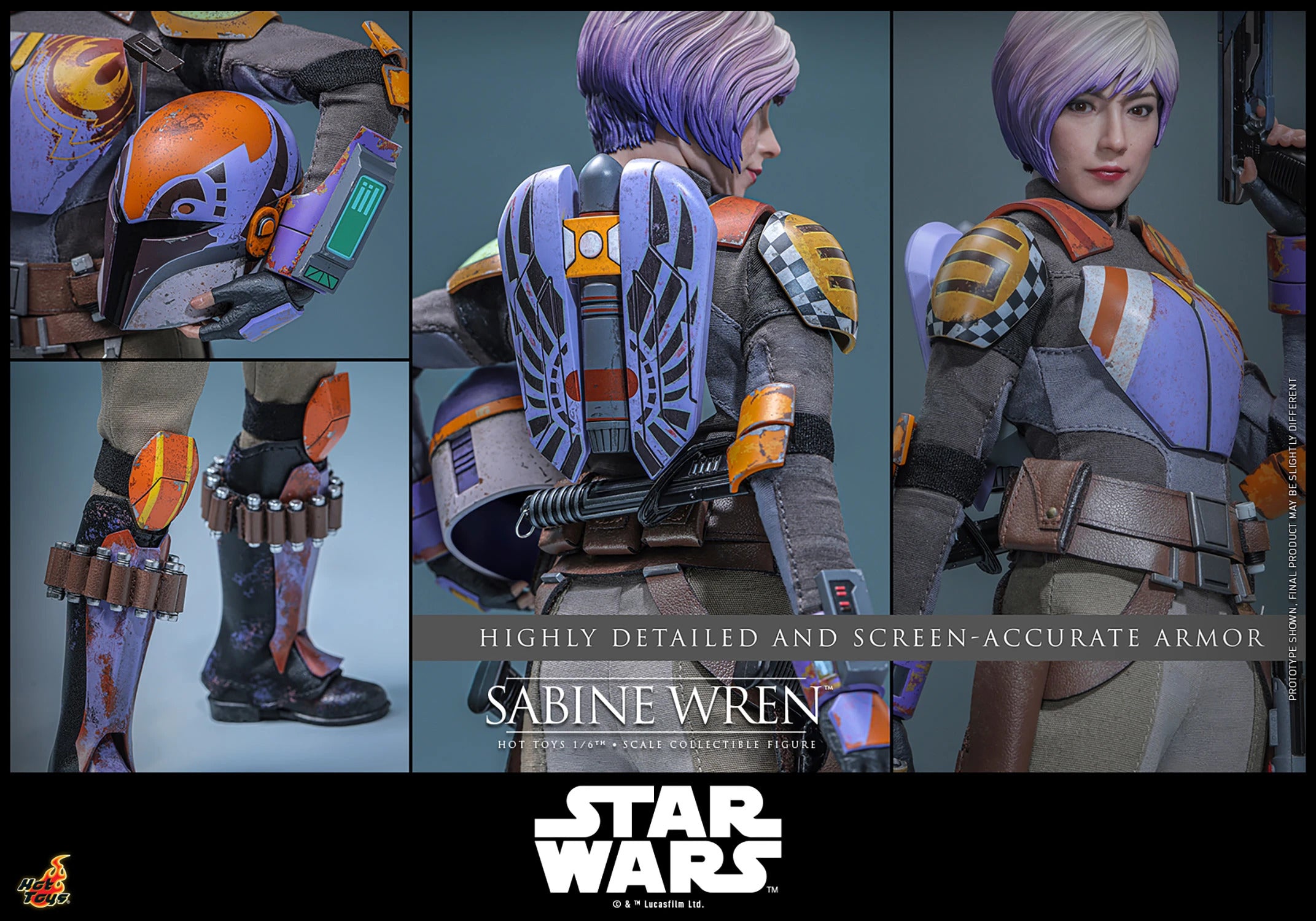 Sabine Wren Sixth Scale Figure (PRE-ORDER)