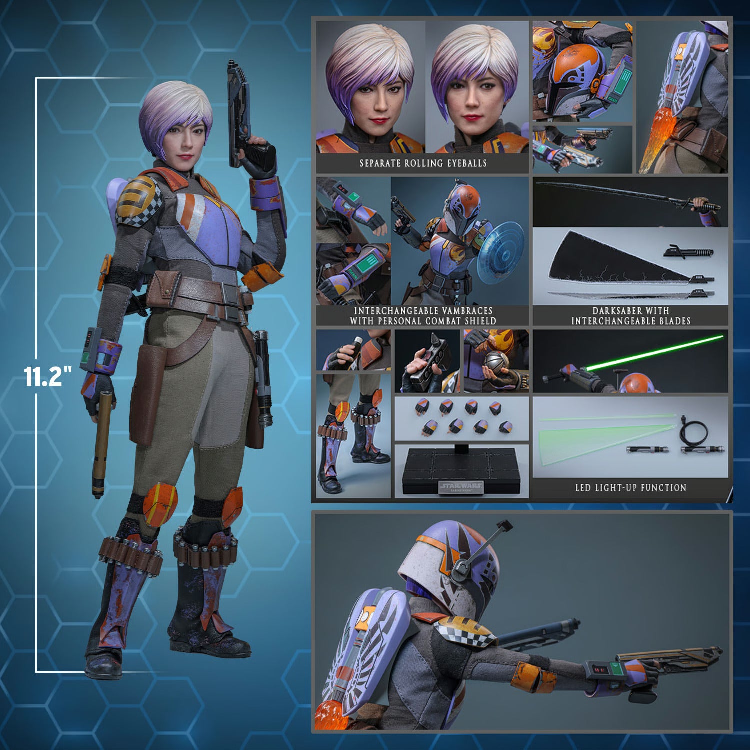 Sabine Wren Sixth Scale Figure (PRE-ORDER)