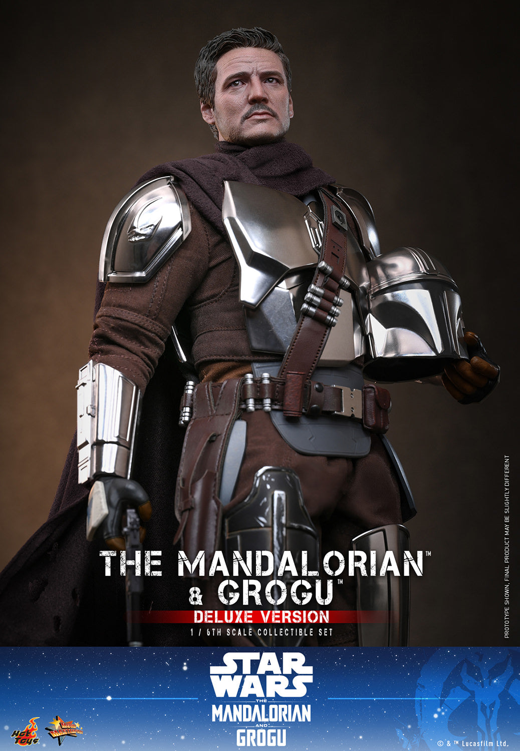 The Mandalorian & Grogu: Mandalorian and Grogu (Deluxe Version) Sixth Scale Figure Set (PRE-ORDER)