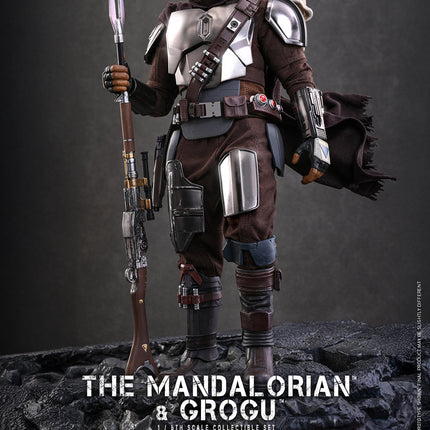 The Mandalorian & Grogu: Mandalorian and Grogu Sixth Scale Figure Set (PRE-ORDER)