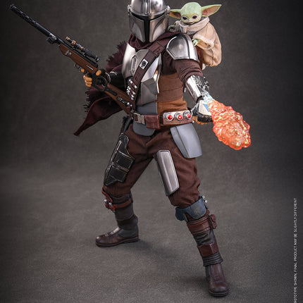 The Mandalorian & Grogu: Mandalorian and Grogu Sixth Scale Figure Set (PRE-ORDER)