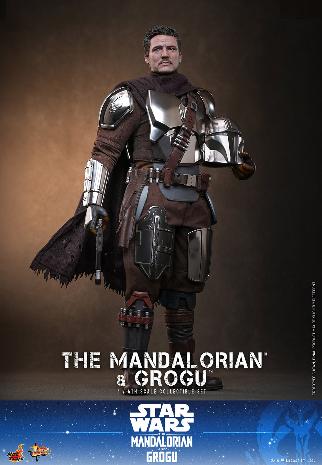 The Mandalorian & Grogu: Mandalorian and Grogu Sixth Scale Figure Set (PRE-ORDER)
