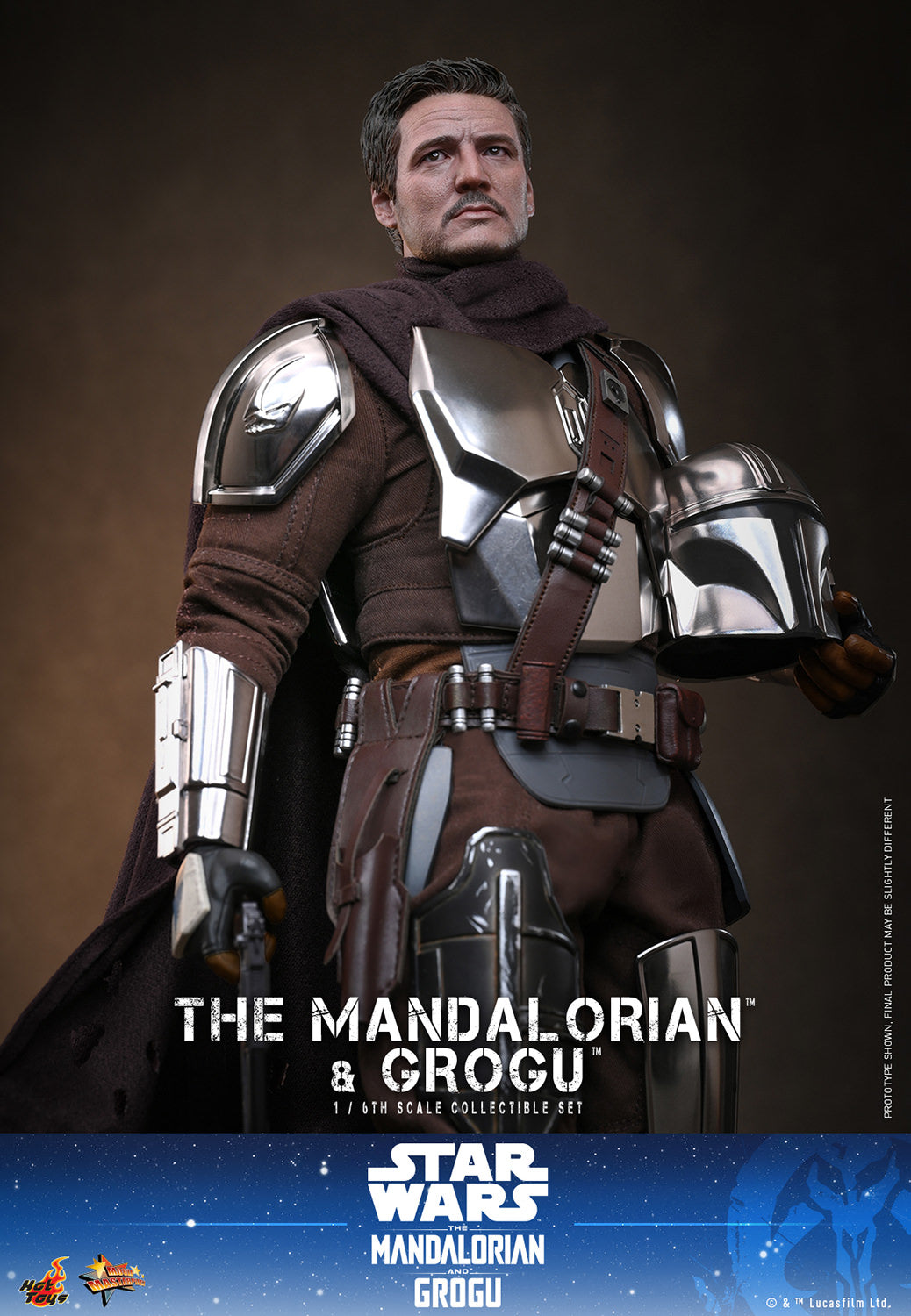 The Mandalorian & Grogu: Mandalorian and Grogu Sixth Scale Figure Set (PRE-ORDER)