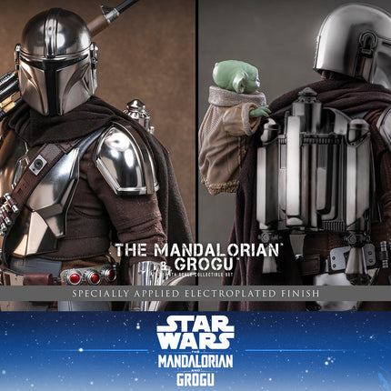 The Mandalorian & Grogu: Mandalorian and Grogu Sixth Scale Figure Set (PRE-ORDER)