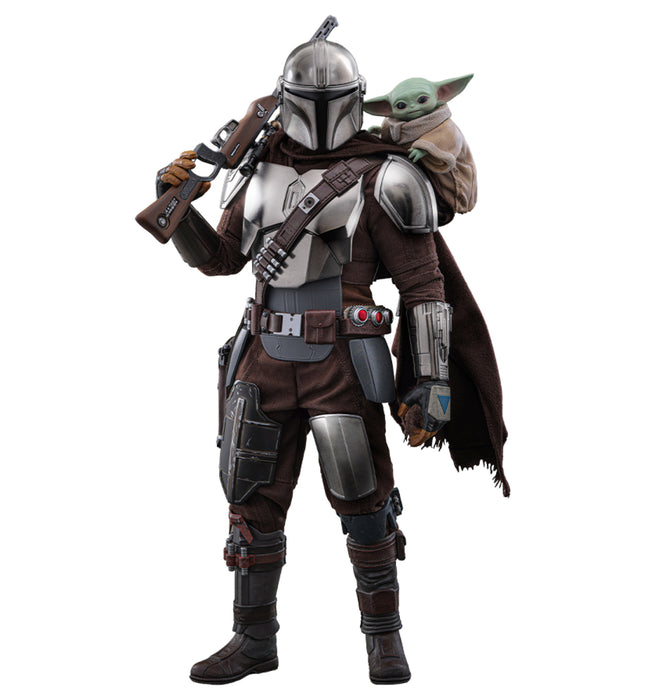 The Mandalorian & Grogu: Mandalorian and Grogu Sixth Scale Figure Set (PRE-ORDER)