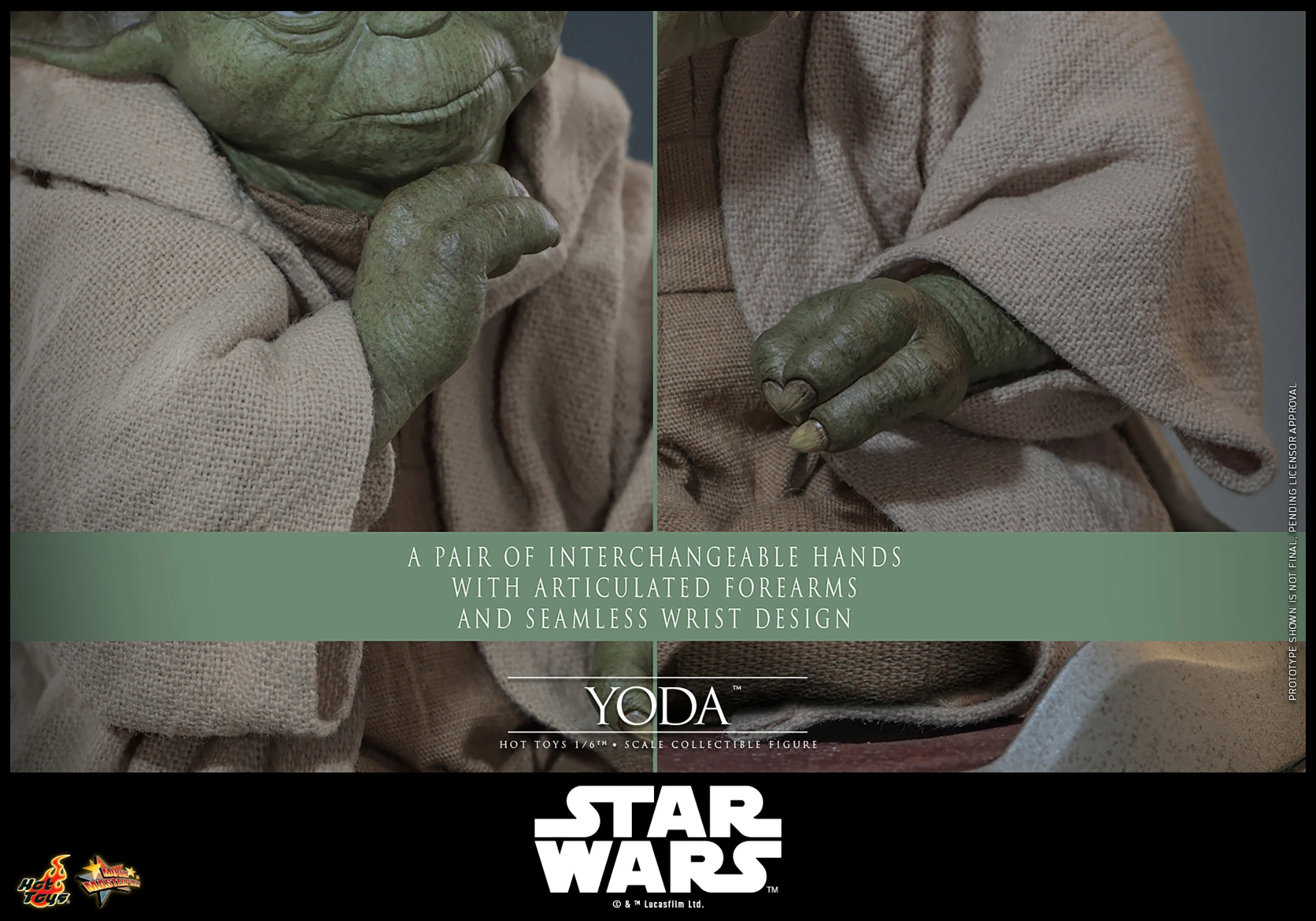 Yoda Sixth Scale Figure (PRE-ORDER)