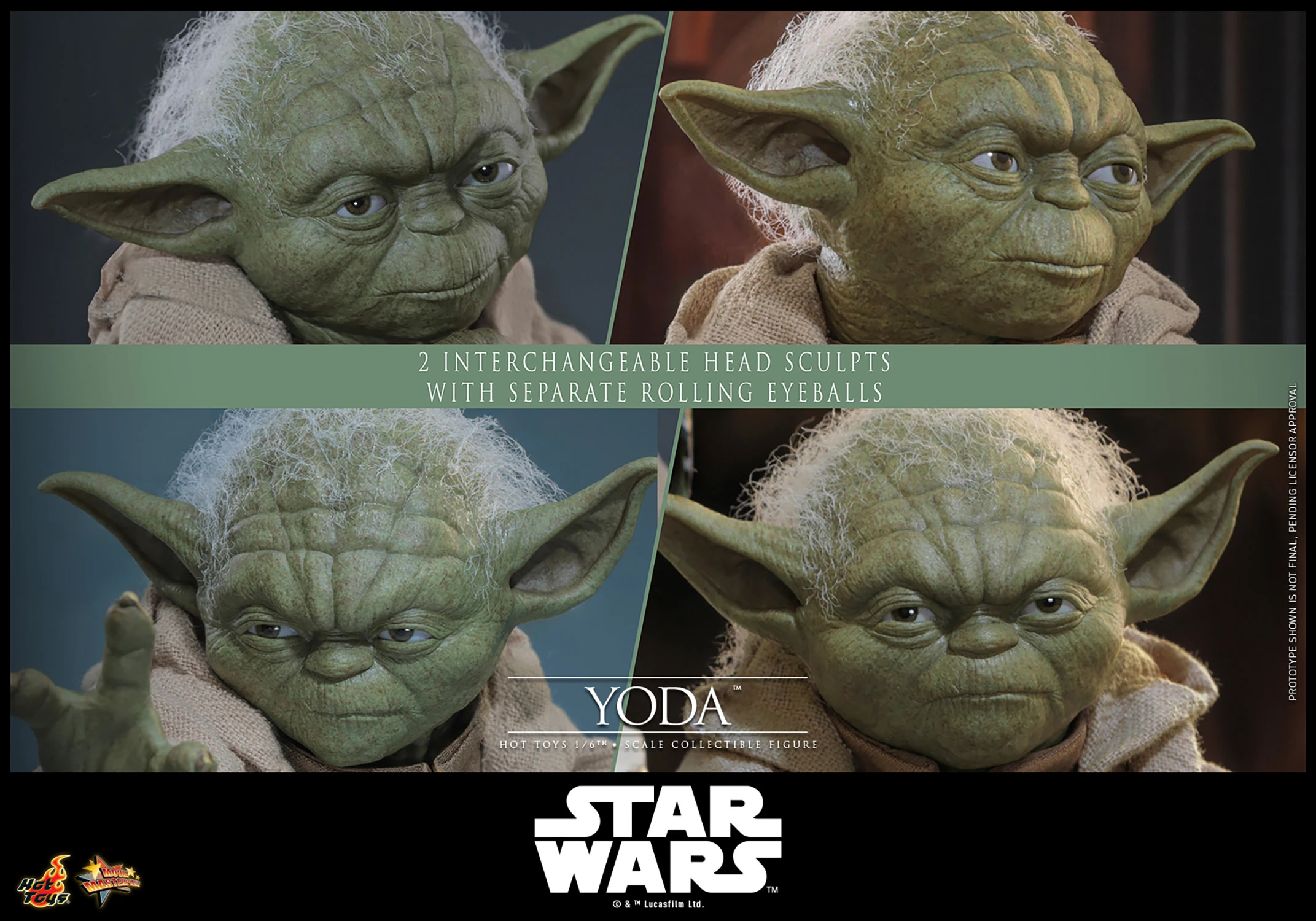 Yoda Sixth Scale Figure (PRE-ORDER)
