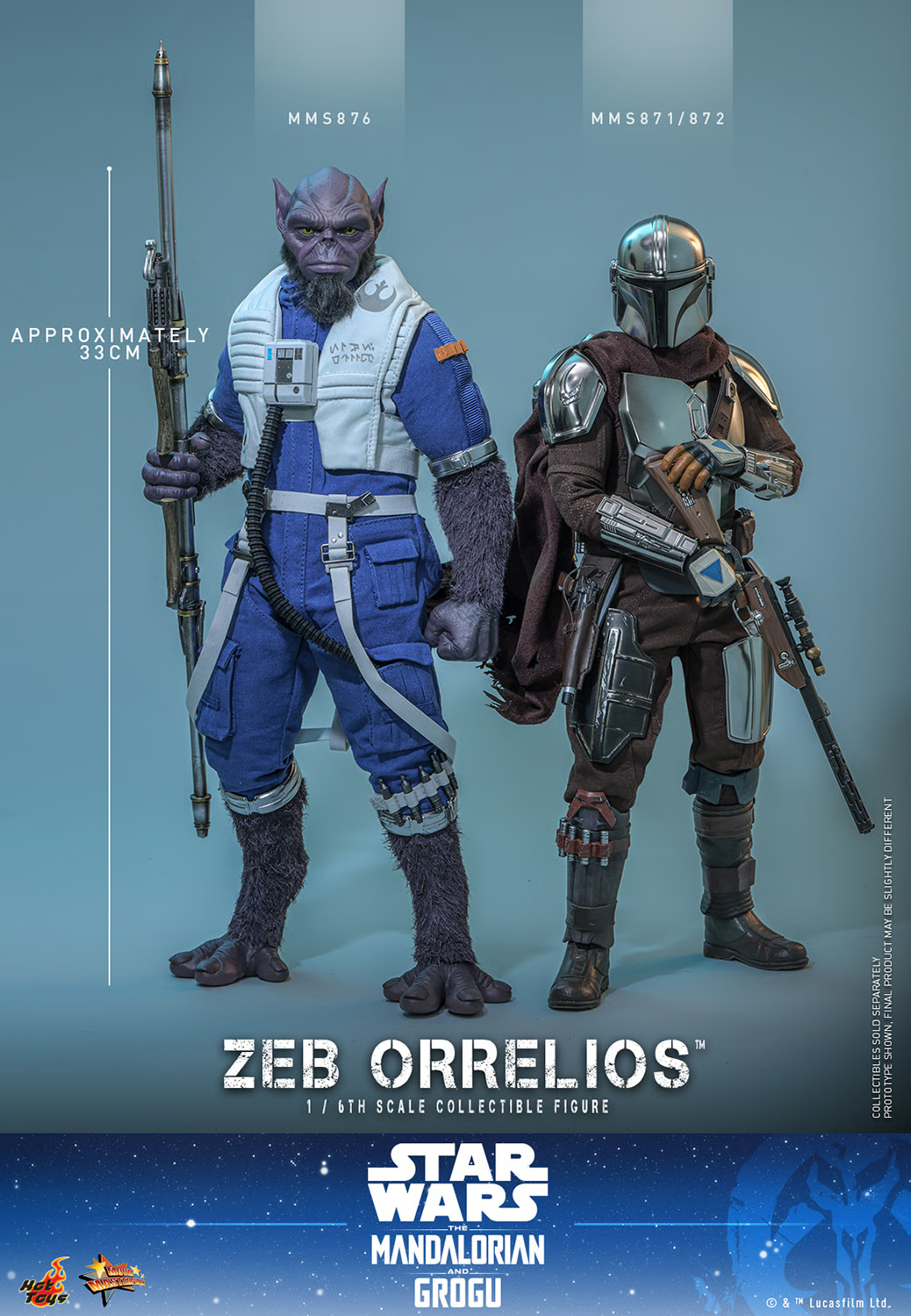 The Mandalorian & Grogu: Zeb Orrelios Sixth Scale Figure (PRE-ORDER)