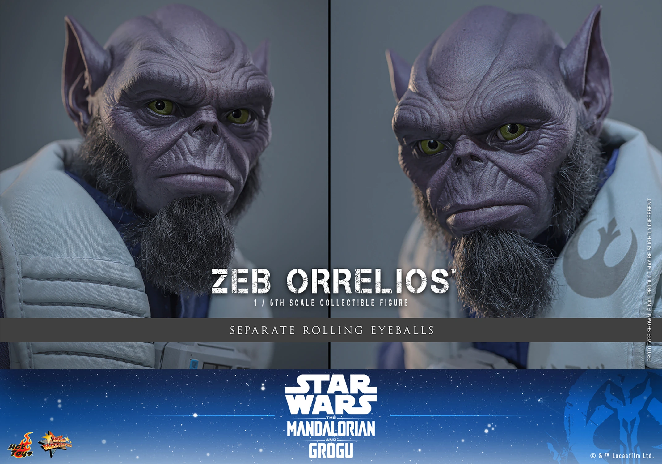 The Mandalorian & Grogu: Zeb Orrelios Sixth Scale Figure (PRE-ORDER)