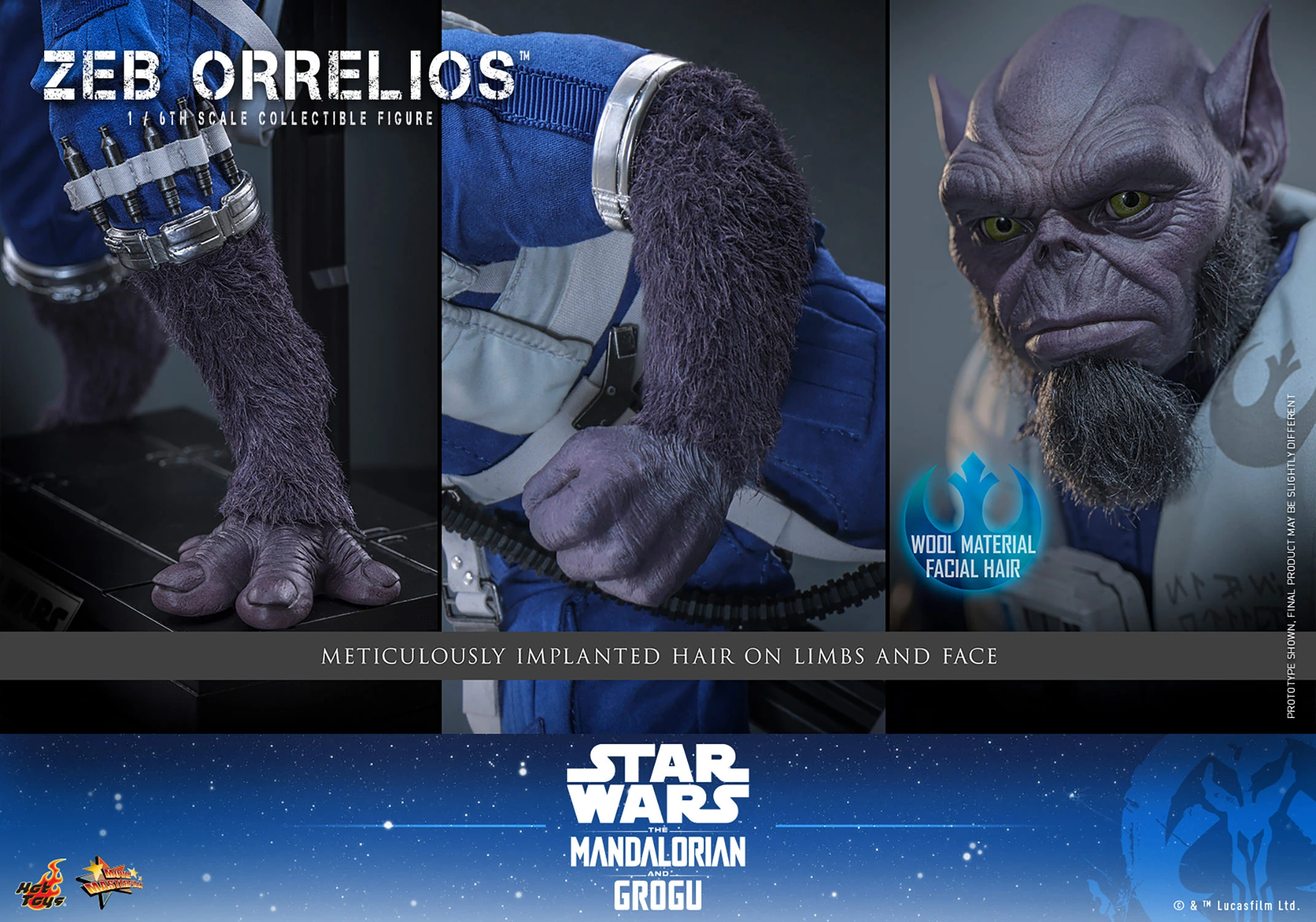 The Mandalorian & Grogu: Zeb Orrelios Sixth Scale Figure (PRE-ORDER)