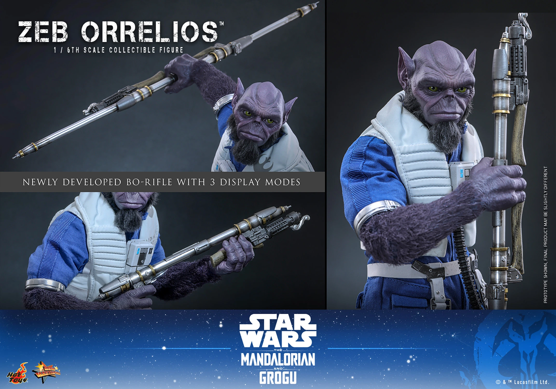 The Mandalorian & Grogu: Zeb Orrelios Sixth Scale Figure (PRE-ORDER)