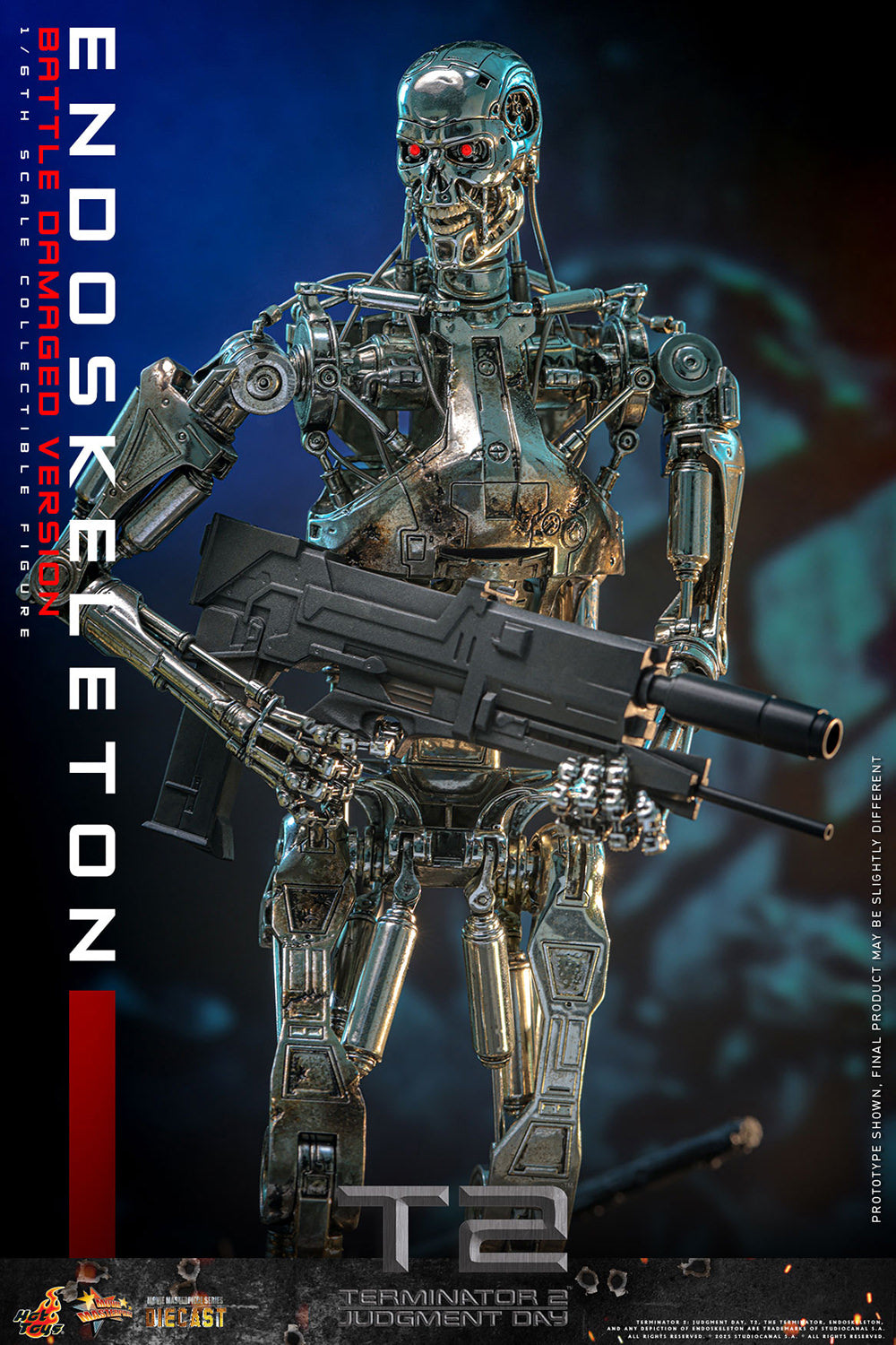 T2: Endoskeleton (Battle Damaged Version) Sixth Scale Figure (PRE-ORDER)
