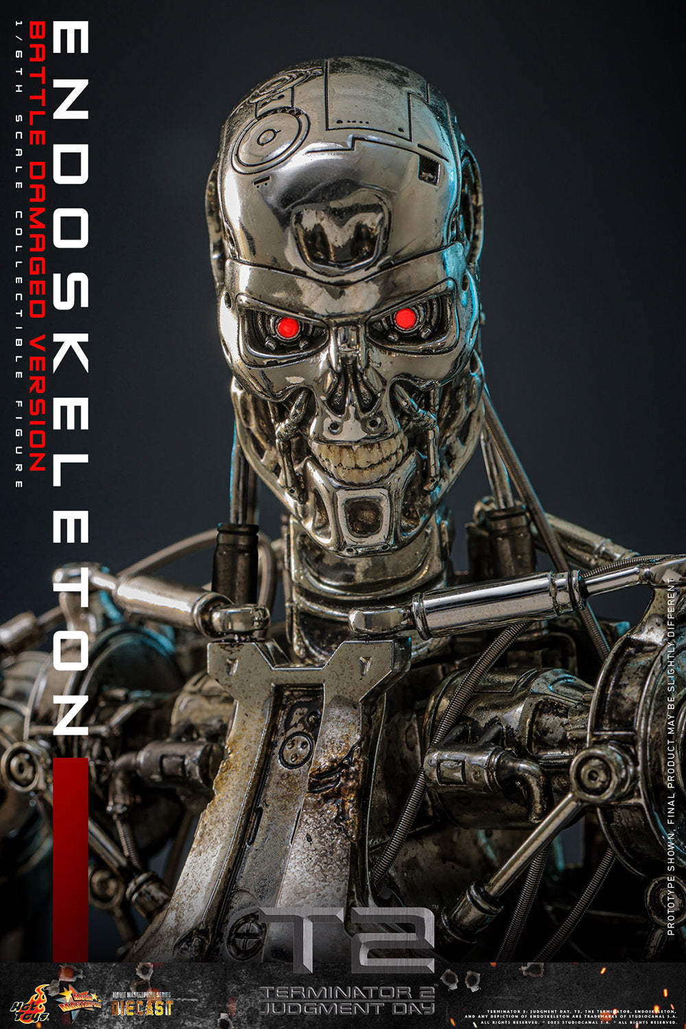 T2: Endoskeleton (Battle Damaged Version) Sixth Scale Figure (PRE-ORDER)