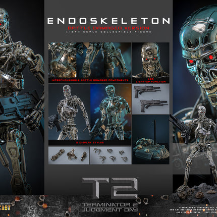 T2: Endoskeleton (Battle Damaged Version) Sixth Scale Figure (PRE-ORDER)