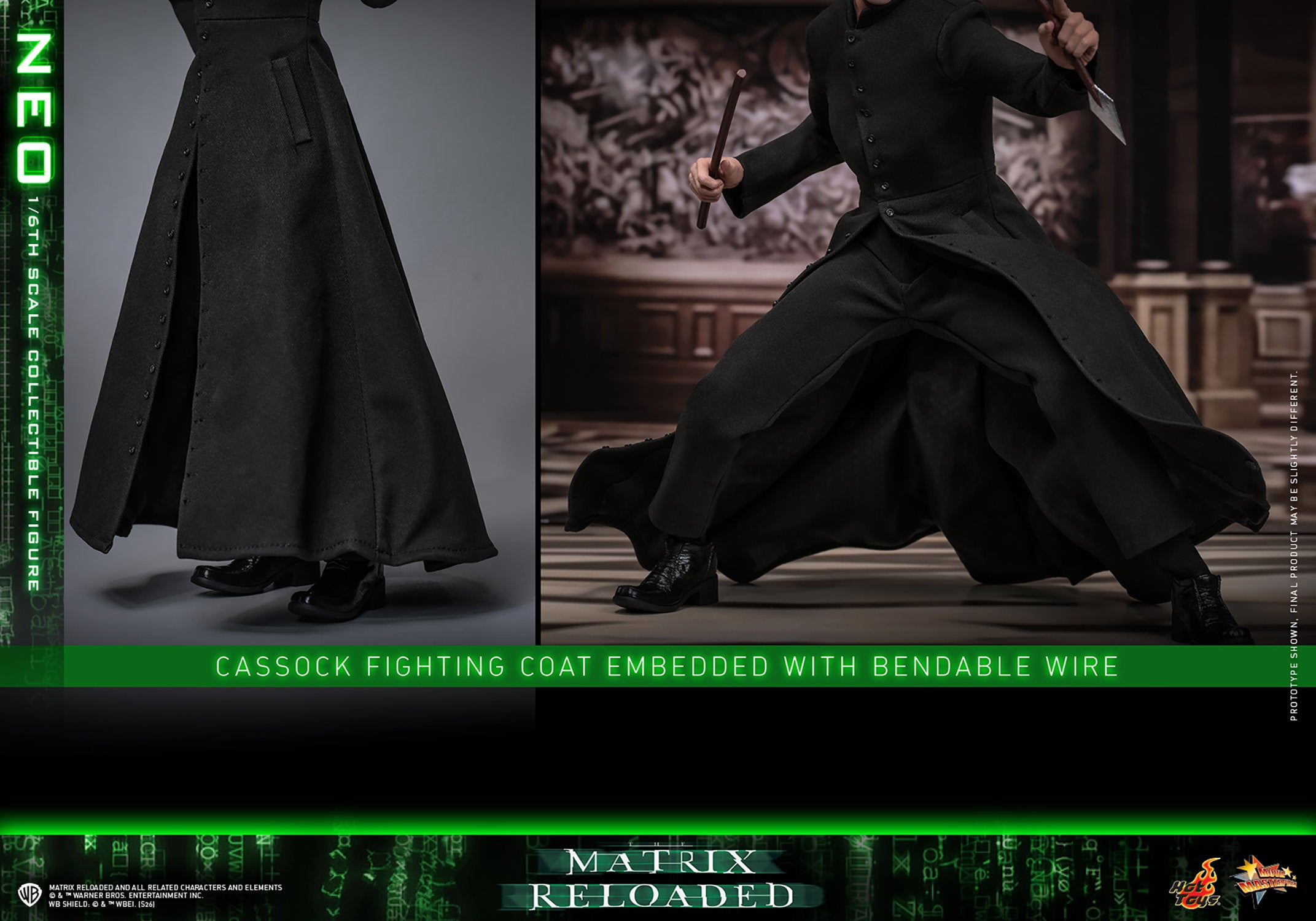 Matrix Reloaded: Neo Sixth Scale Figure (PRE-ORDER)