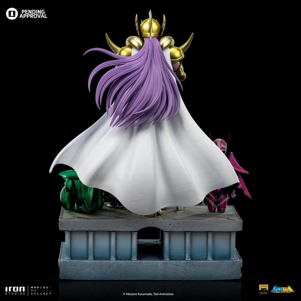 Saint Seiya: Aries Mu Deluxe 1:10 Scale Statue (PRE-ORDER)