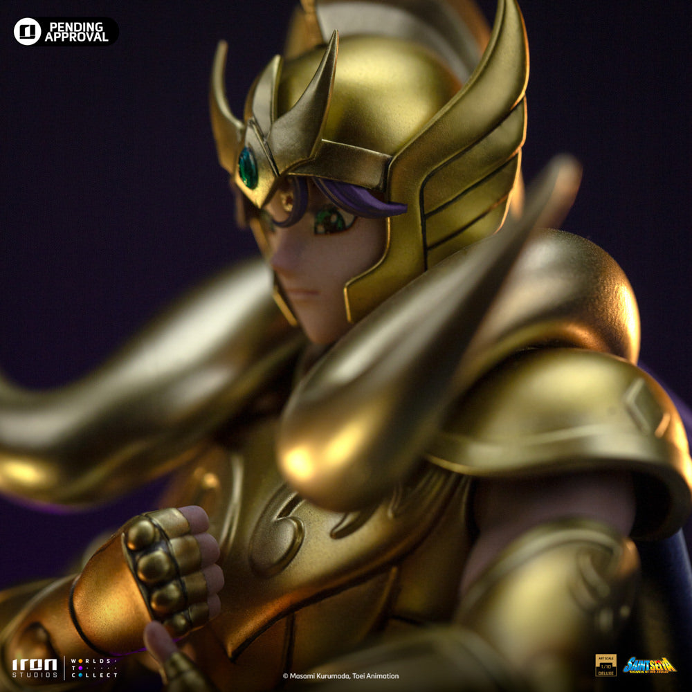 Saint Seiya: Aries Mu Deluxe 1:10 Scale Statue (PRE-ORDER)