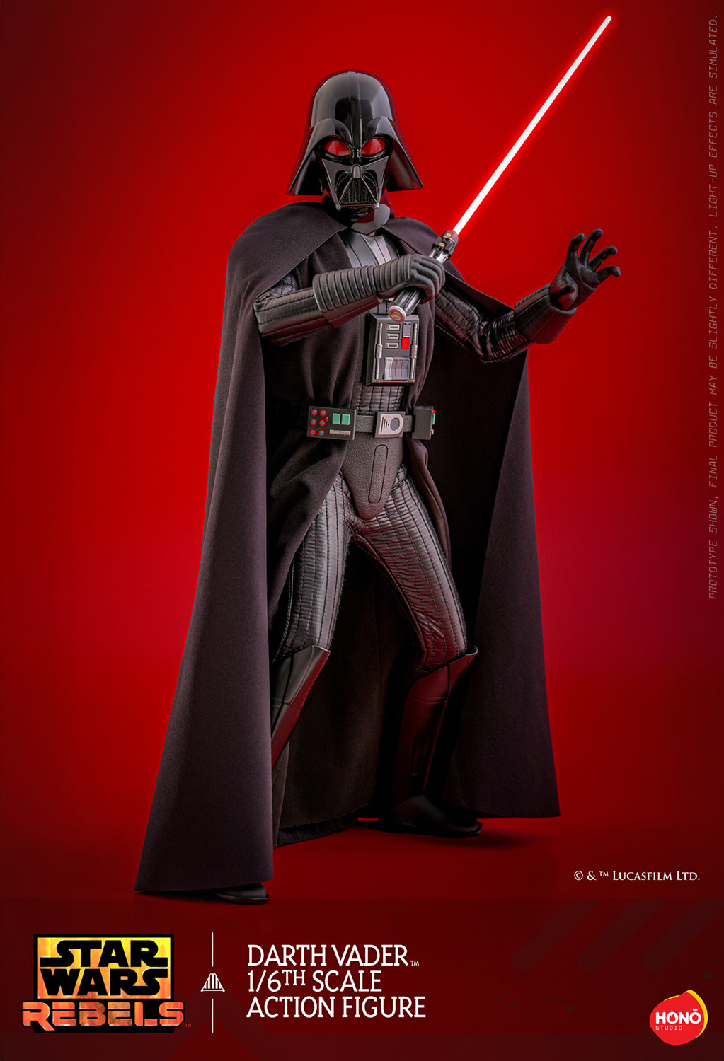 Rebels: Darth Vader Sixth Scale Figure (PRE-ORDER)