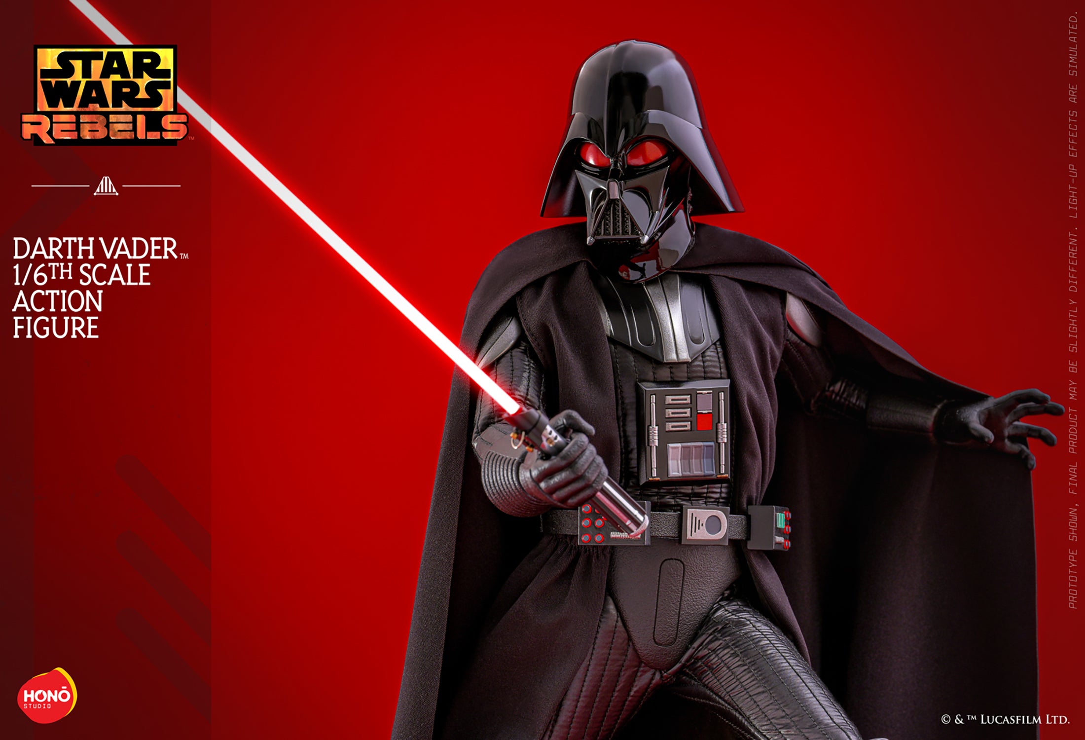 Rebels: Darth Vader Sixth Scale Figure (PRE-ORDER)