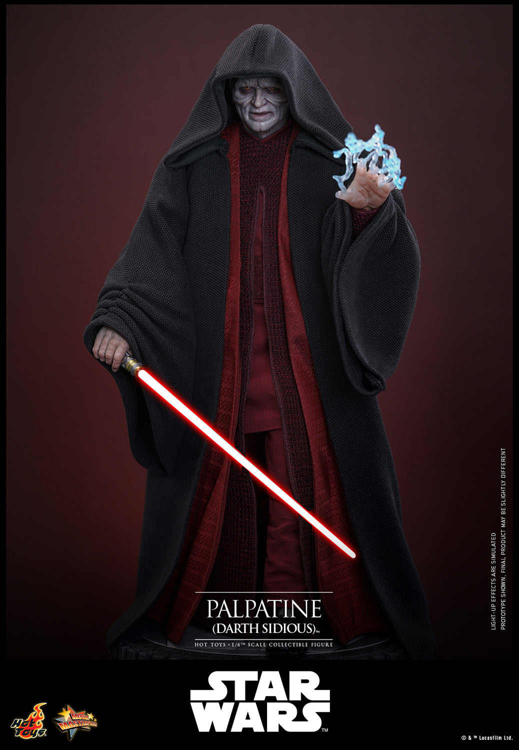 Palpatine (Darth Sidious) Sixth Scale Figure (PRE-ORDER)