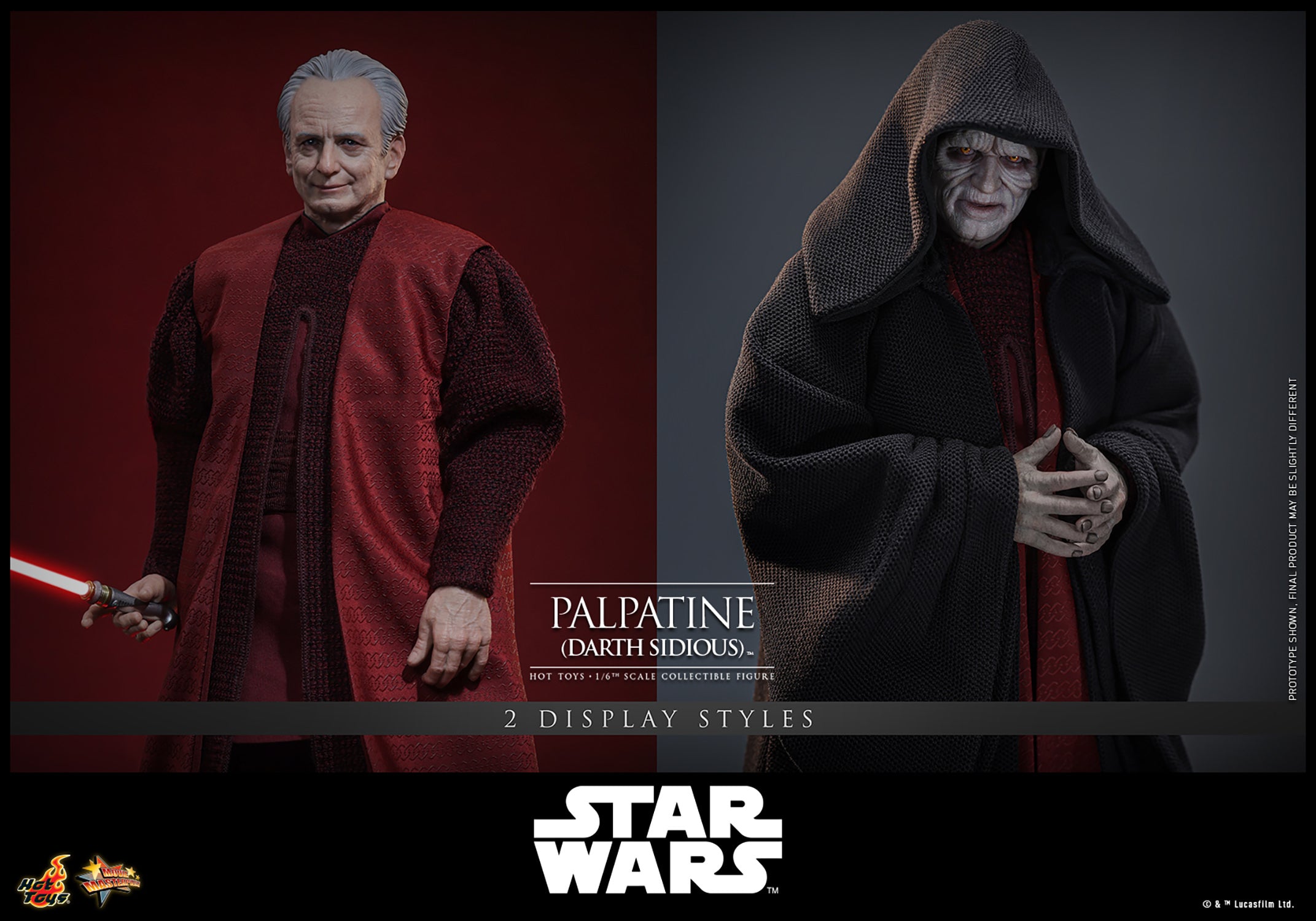 Palpatine (Darth Sidious) Sixth Scale Figure (PRE-ORDER)