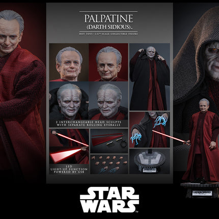 Palpatine (Darth Sidious) Sixth Scale Figure (PRE-ORDER)