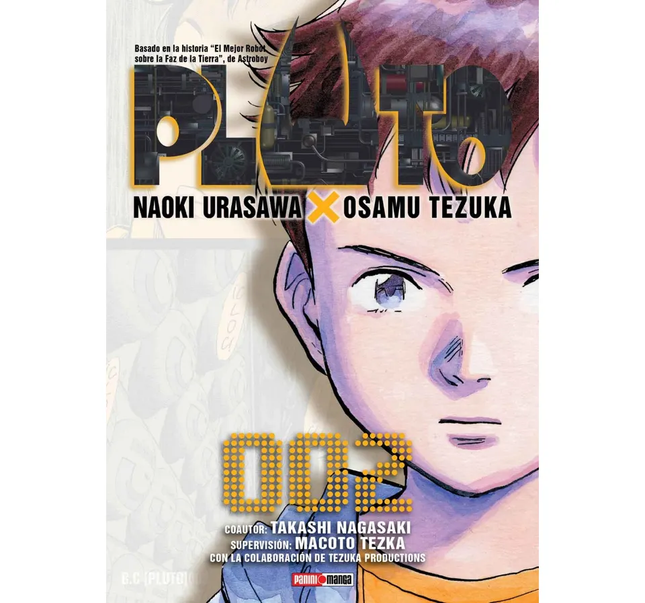 Pluto Vol 02 (PANINI) Paperback (SPANISH EDITION)
