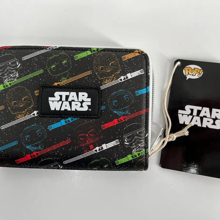 Funko Star Wars Light Saber Full Zip Wallet