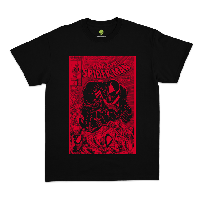 Be Different's Venom Vs Spider-man T-Shirt