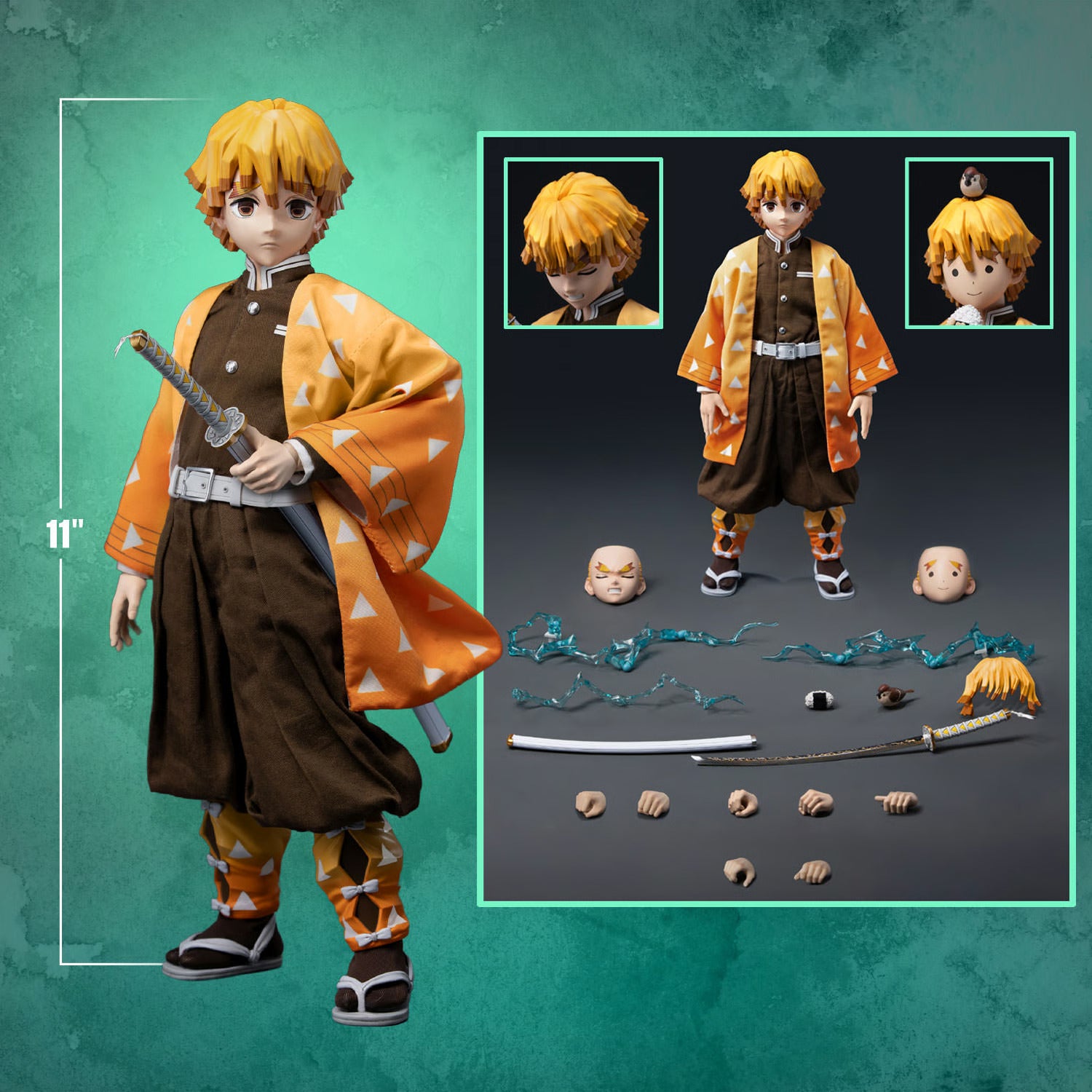 Zenitsu Agatsuma Sixth Scale Figure (PRE-ORDER)