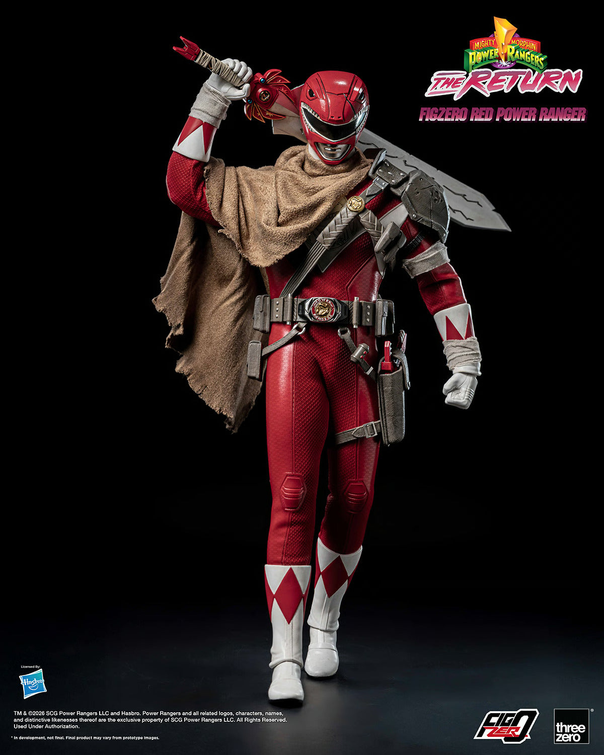 MMPR The Return: Red Rangers Sixth Scale Figure (PRE-ORDER)