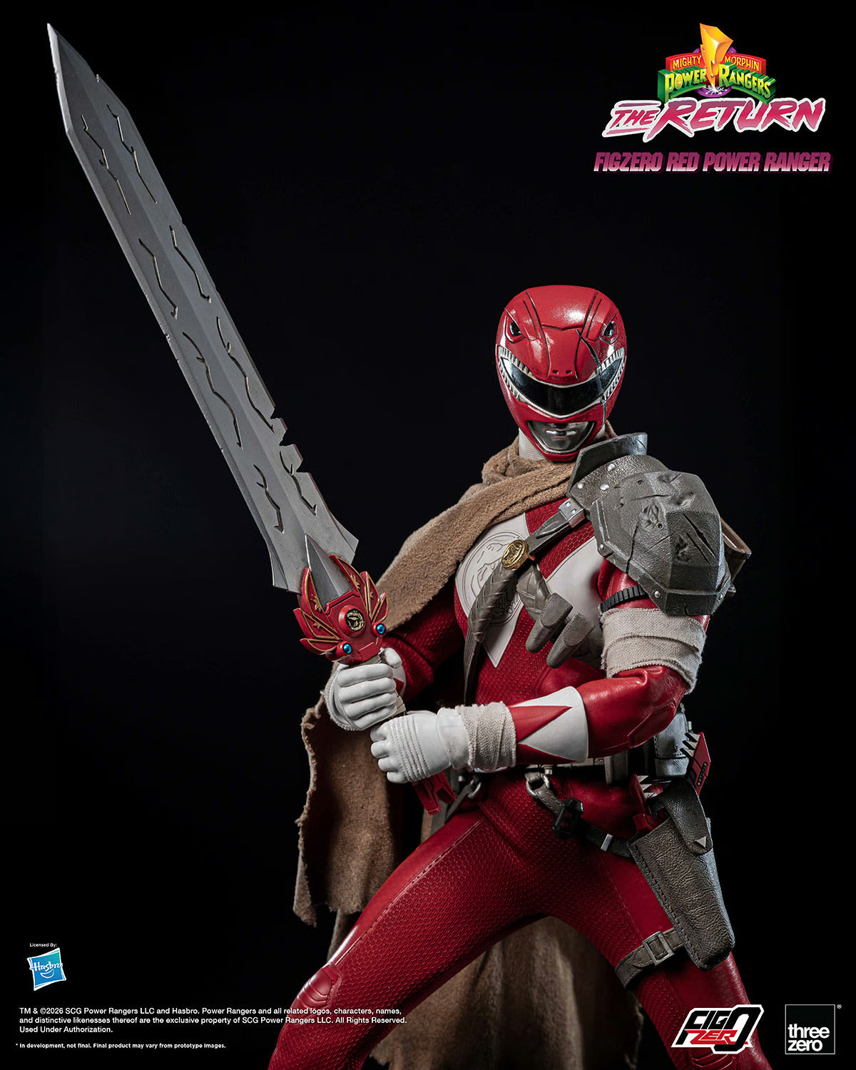 MMPR The Return: Red Rangers Sixth Scale Figure (PRE-ORDER)