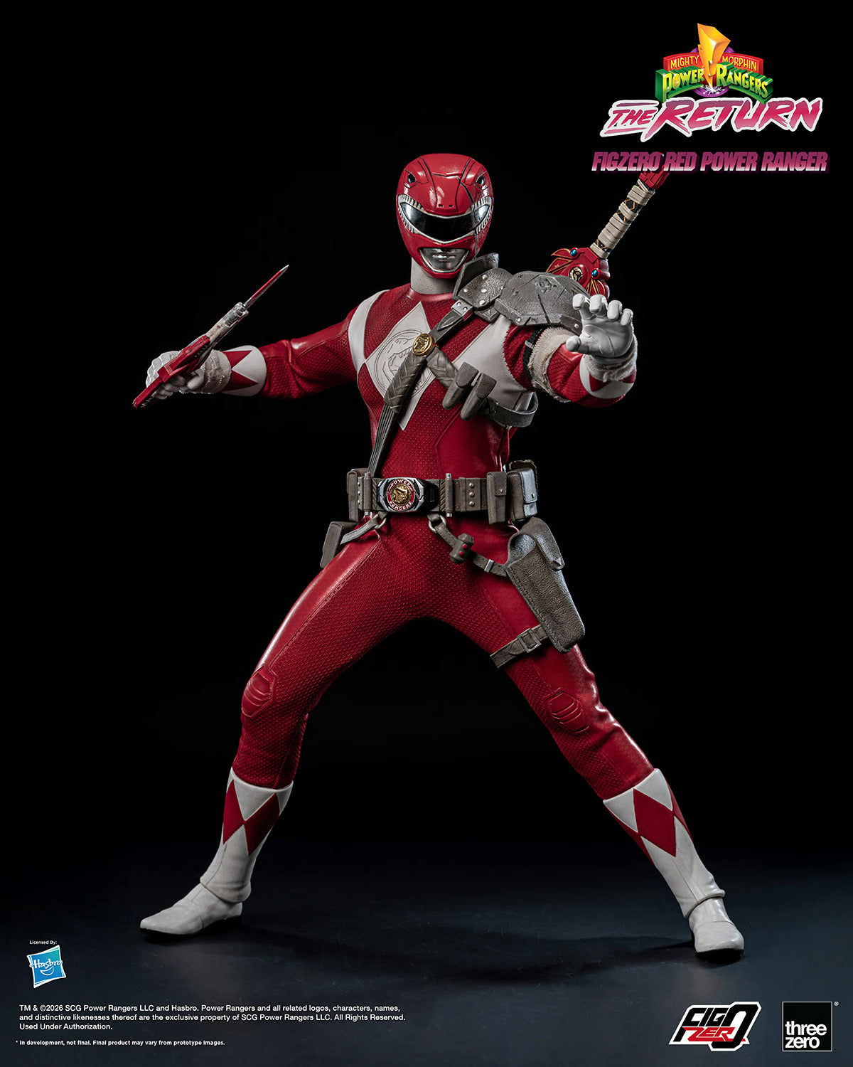 MMPR The Return: Red Rangers Sixth Scale Figure (PRE-ORDER)