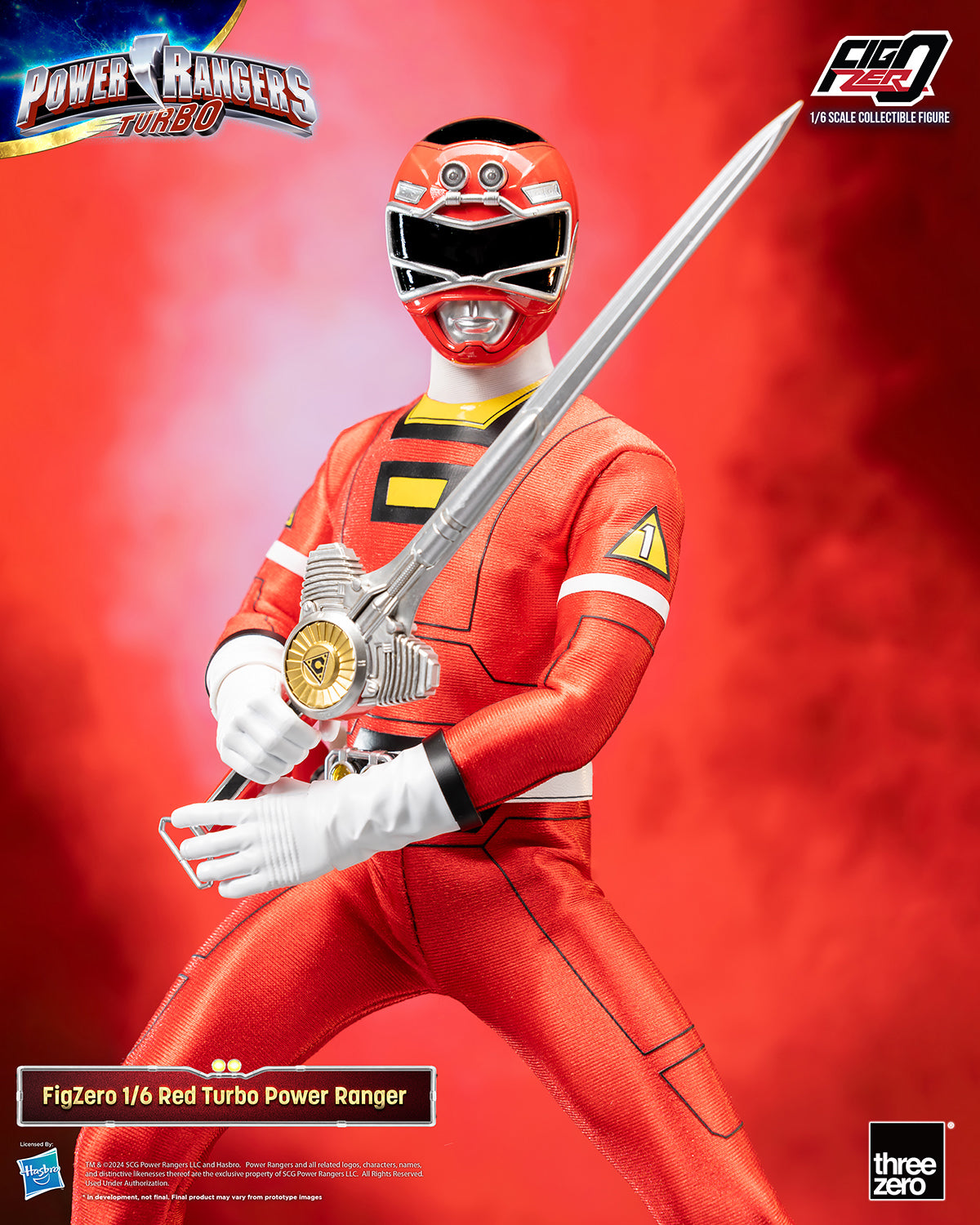 Red Turbo Ranger Sixth Scale Figure (PRE-ORDER)