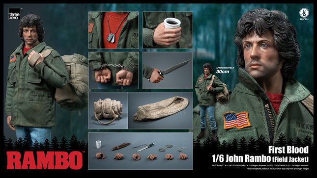 John Rambo (Field Jacket) Sixth Scale Figure (PRE-ORDER)