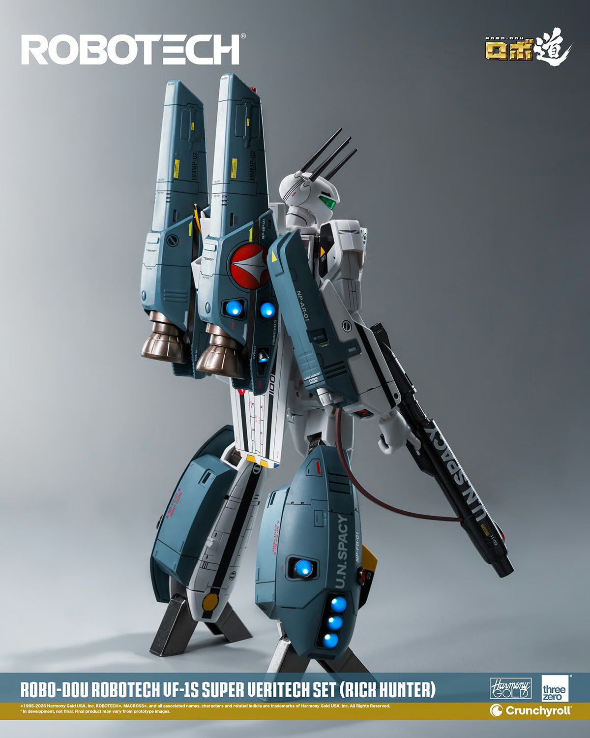 Robotech: Robo-DOU VF-1S Super Veritech Set (Rick Hunter) Action Figure (PRE-ORDER)