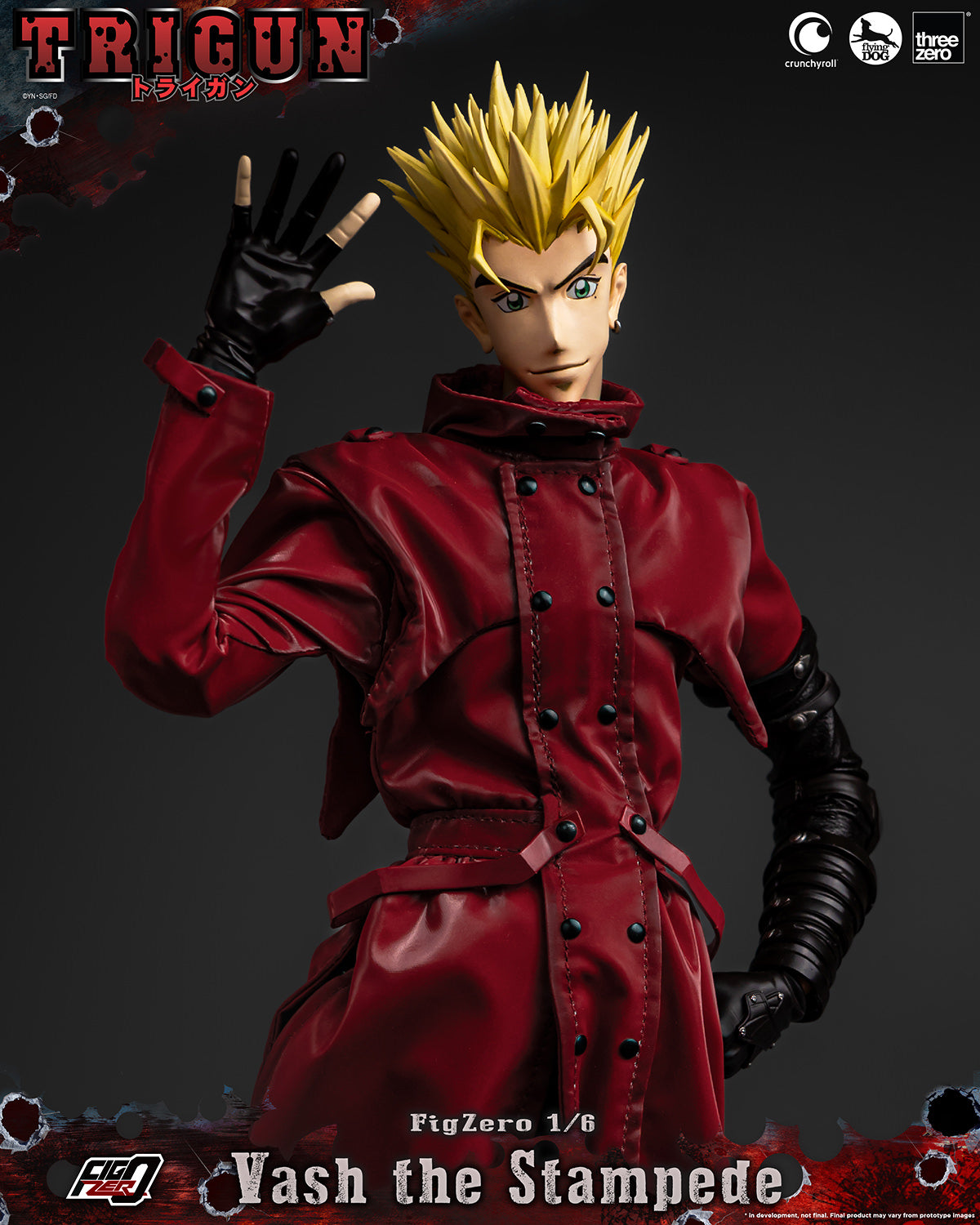 Trigun: Vash The Stampede Action Figure (PRE-ORDER)