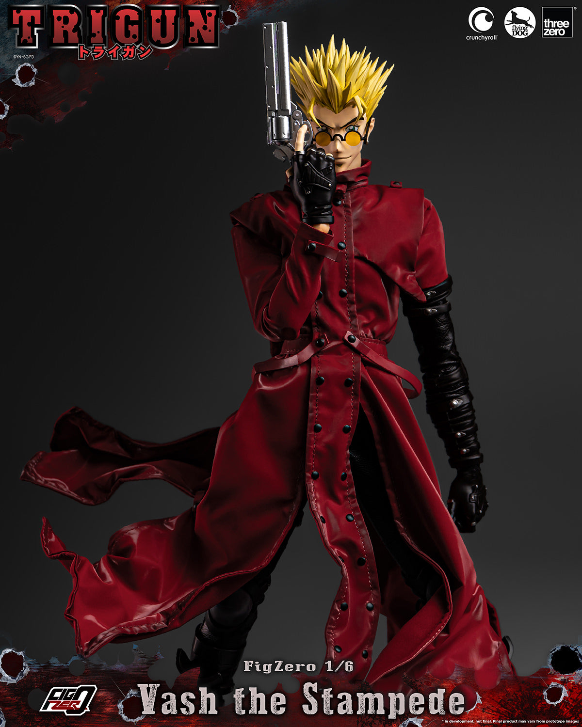 Trigun: Vash The Stampede Action Figure (PRE-ORDER)
