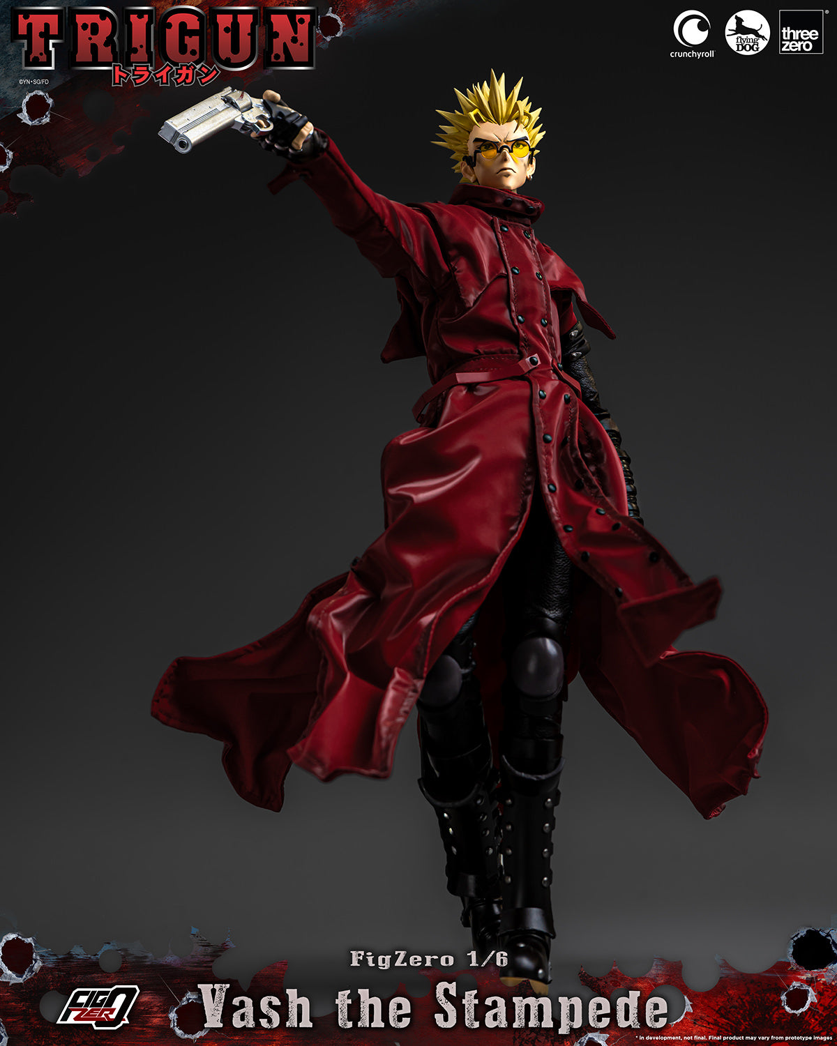 Trigun: Vash The Stampede Action Figure (PRE-ORDER)
