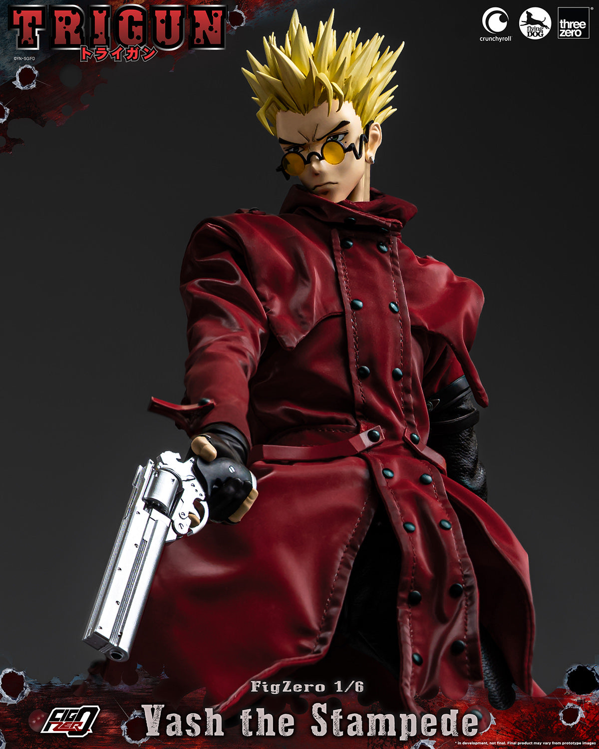 Trigun: Vash The Stampede Action Figure (PRE-ORDER)
