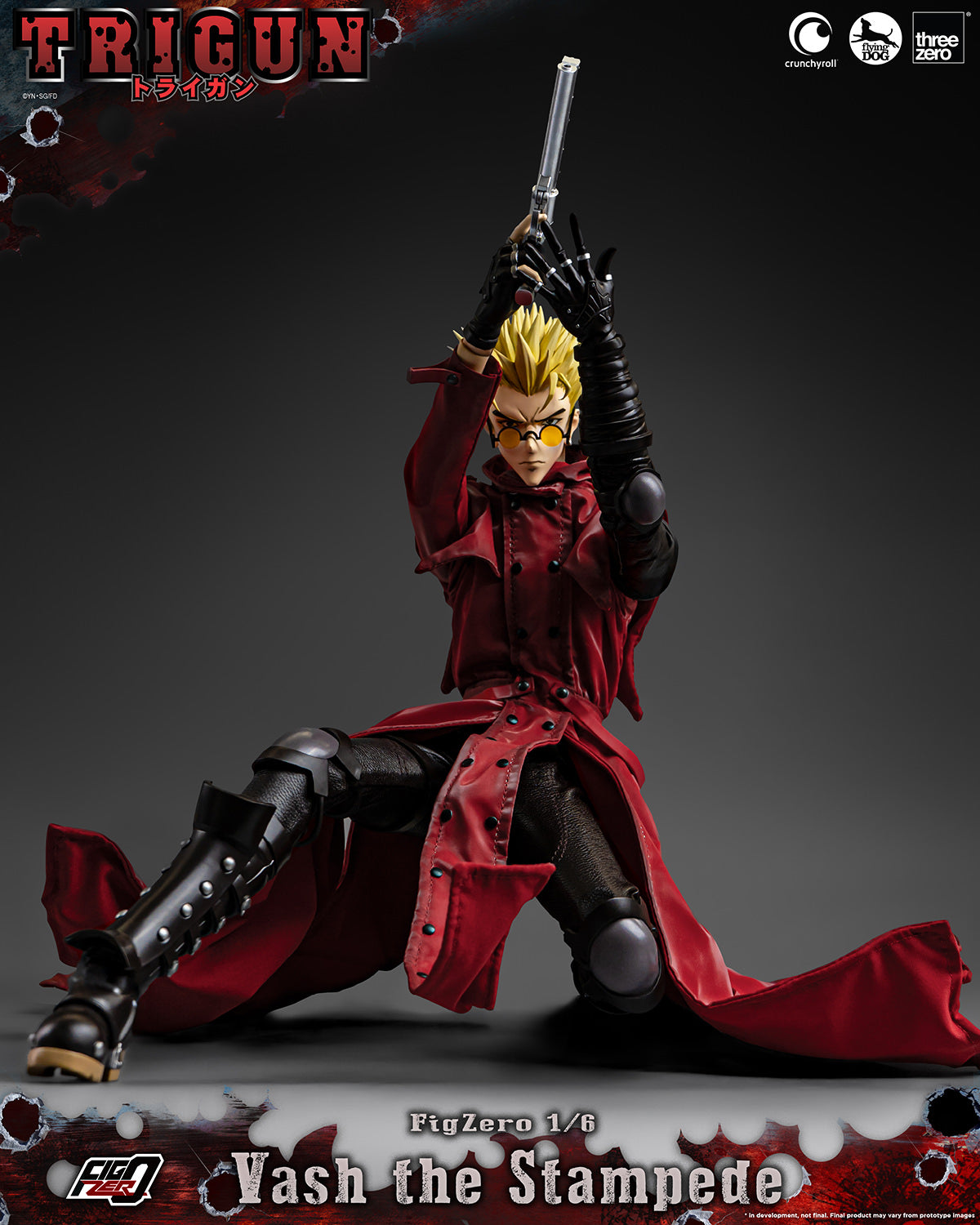 Trigun: Vash The Stampede Action Figure (PRE-ORDER)