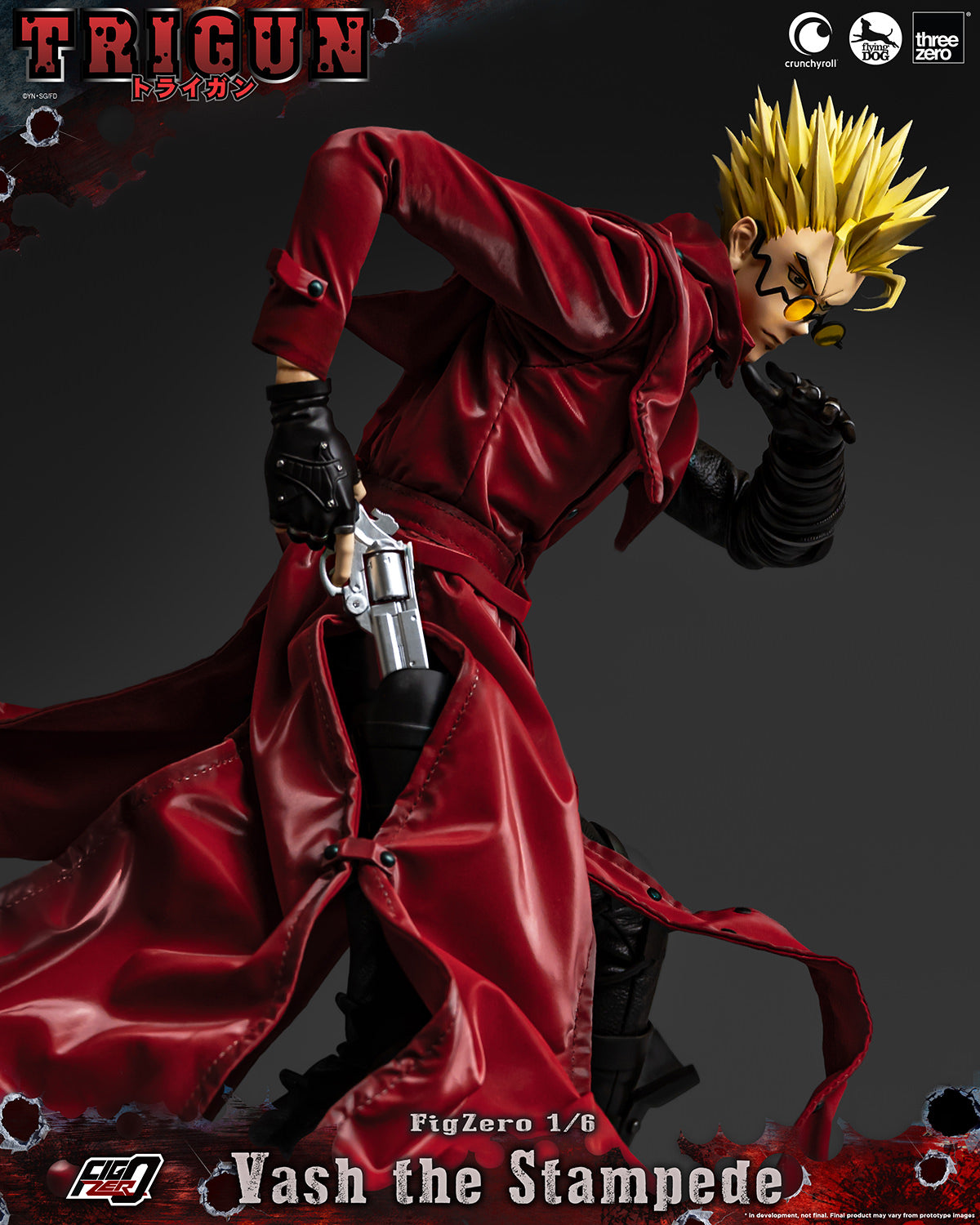 Trigun: Vash The Stampede Action Figure (PRE-ORDER)