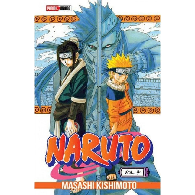 Naruto Vol 04 (PANINI) "Spanish Edition" Paperback
