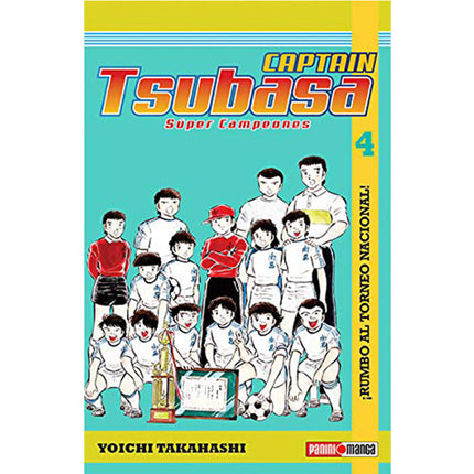 Captain Tsubasa Vol 04 (PANINI) “SPANISH EDITION” Paperback