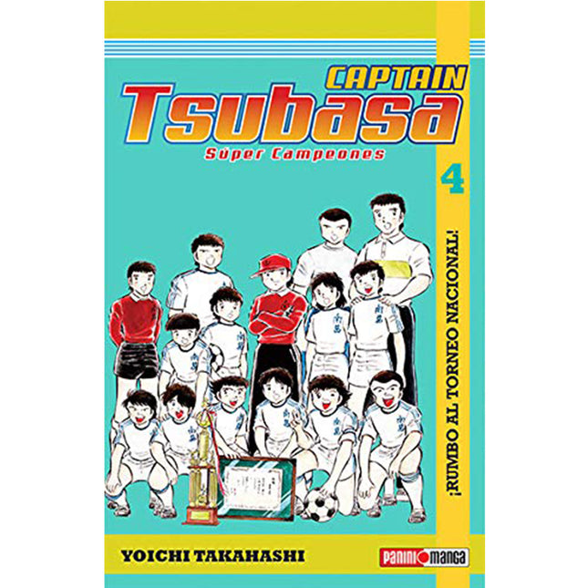 Captain Tsubasa Vol 04 (PANINI) “SPANISH EDITION” Paperback