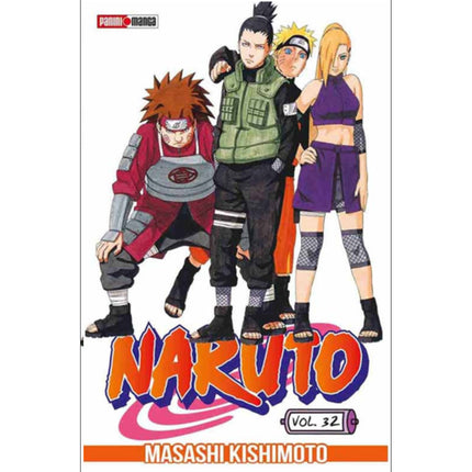 Naruto Vol 32 (PANINI) "Spanish Edition" Paperback