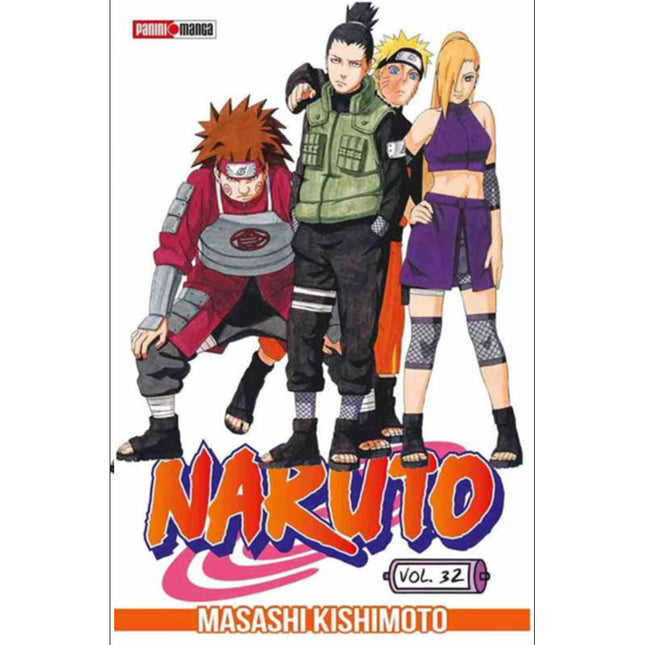 Naruto Vol 32 (PANINI) "Spanish Edition" Paperback